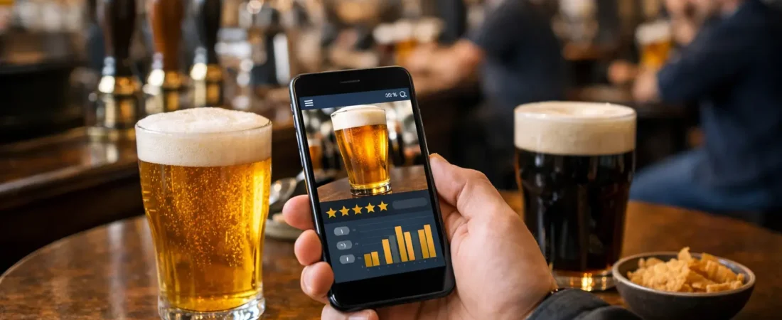 Beer Tracking App Review for UK Pub Goers