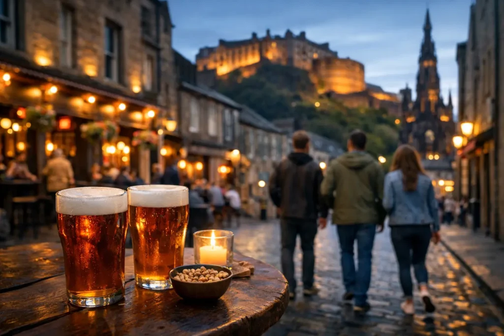 Edinburgh Pub Crawl Route Worth Walking