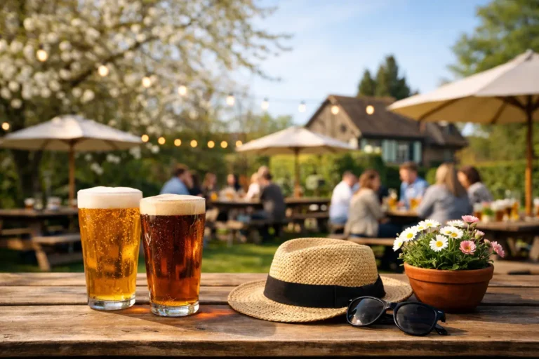 When Do Beer Gardens Open for Spring in the UK?
