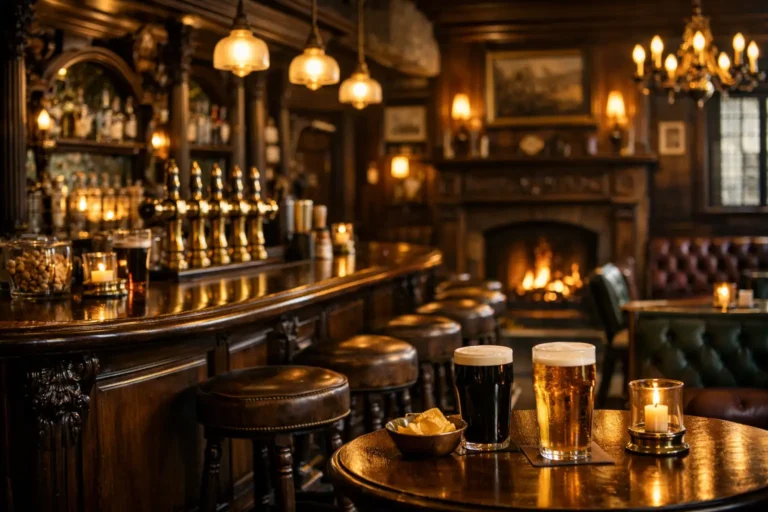 Why the Historic Pub Interiors Trend Sticks