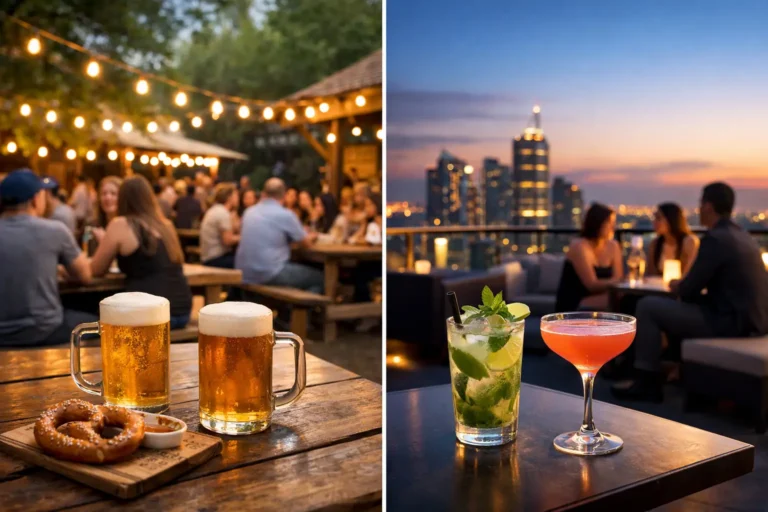 Beer Garden vs Rooftop Bar: Which Suits Your Night?