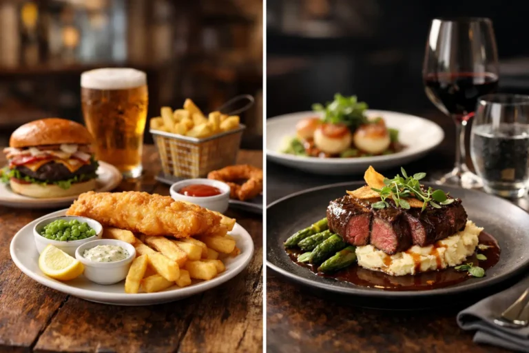 Pub Lunch Versus Gastropub Meal: Which Is Best?